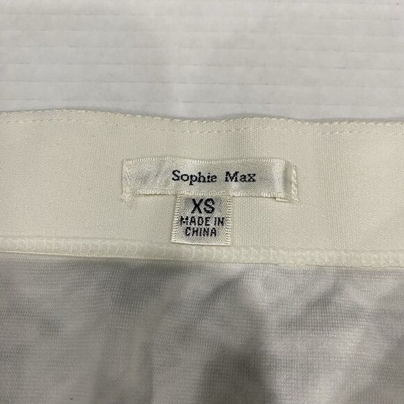 Sophie Max Womens Josseline Crochet Lace Pencil Skirt Size XS - Picture 3 of 4